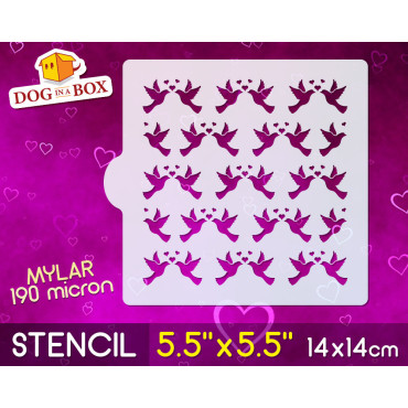 Stencil Colombe - Stencil...