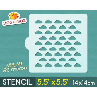 Pochoir Nuages n ° 3 -...