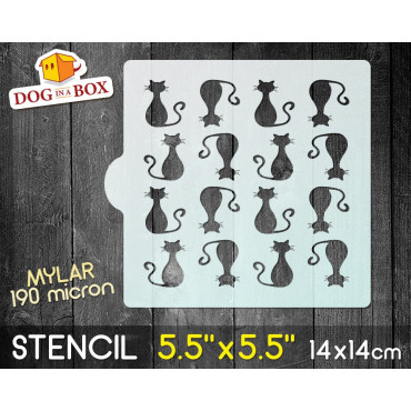 Katzenschablone Nr. 2 - 5,5...