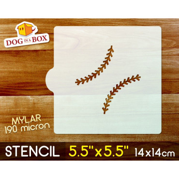 Stencil pallina da baseball...