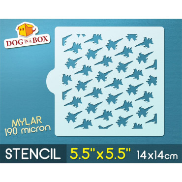 Aircraft stencil - 5.5" x...