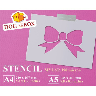 Girl's Bow Tie Schablone -...