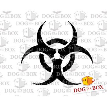 Bioshock-Schablone - Biohazard-Schablone zum Malen von Wänden, Holz und Stoffen. Wiederverwendbare DIY-Schablone für Holzschilde