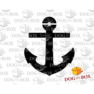 Anchor stencil n.1 - Nautical stencil for wall painting, wood sings, fabrics decor. Reusable and durable.