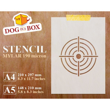 Pochoir cible n.1 - Pochoir...