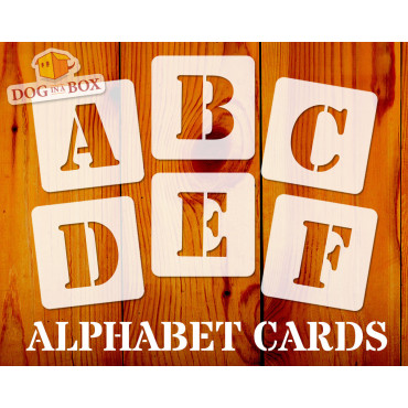 Alphabet stencils font n.5...