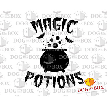 Magic Potions stencil - Reusable stencil for halloween, horror house, wood signs, painting on wall and fabrics