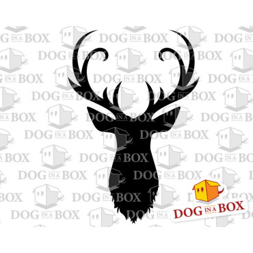 Deer stencil n.3 - Reusable hunting stencil for wall decor and wood signs