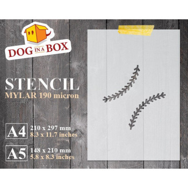 Pochoir de baseball -...