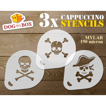 Pirate stencils n.1 (set of...