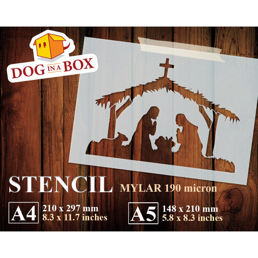 Stencil per presepe n. 5