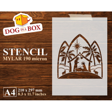 Stencil Natività n.6