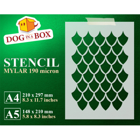 Stencil di Dragon Scales