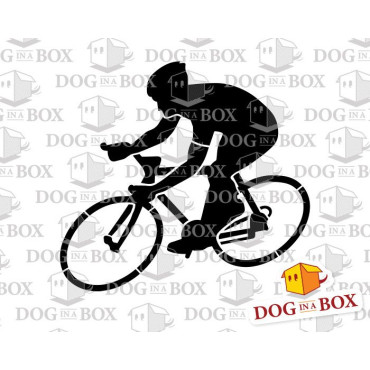 Cycling stencil n.1 - Reusable stencil for bike wall decors, fabrics and wood signs.