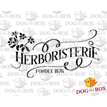 Herboristerie stencil - Vintage shop stencil to paint on walls, wood and fabrics. Reusable DIY stencil for wood signs.