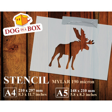 Stencil Alce n.2 - Stencil...