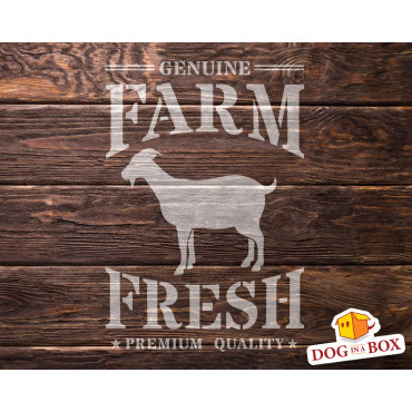 Farm Fresh Goat Milk stencil - Reusable farm stencil for wood signs, fabrics, bags, sacks and walls