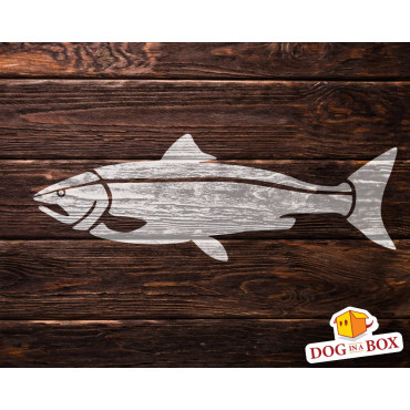 Fish stencil n.3 - Reusable fishing stencil for wood signs, wall decor and fabric