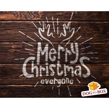 Merry Christmas stencil n.4 - Reusable christmas stencil for wood signs, windows decor and walls