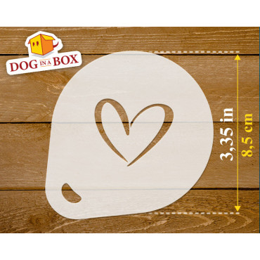 Mr & Mrs Schablonen (3er-Set) Cookie und Cappuccino Kakaopulver Hochzeitsdekor Schablone