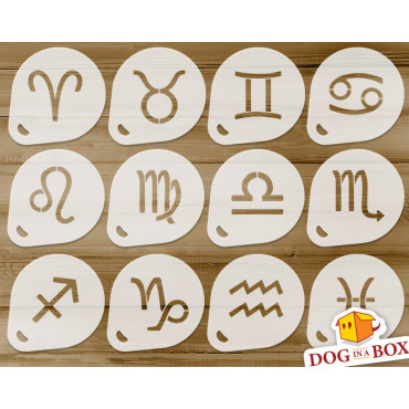 Sternzeichen-Schablonen Nr....