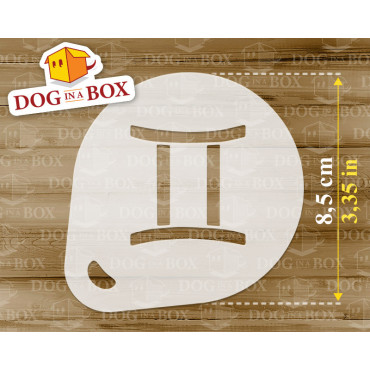 Stencil Segni dello Zodiaco n.1 (set di 12) - Stencil oroscopo per decorazione superfici di ogni genere