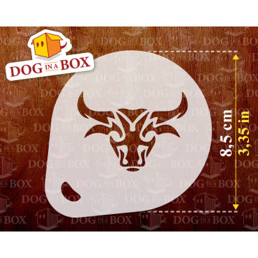 Stencil Segni dello Zodiaco n. 3 (set di 12) - Stencil oroscopo per decorazioni di cappuccino, biscotti o pareti