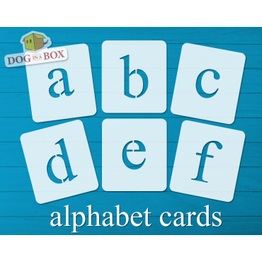 Alphabet stencils font n.12...