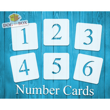 Numbers stencils n.12 - Times New Roman Individual numbers stencils for wood signs and walls