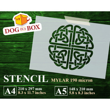 Stencil Nodo Celtico n.1 -...