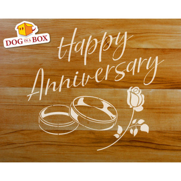 Happy Anniversary cake stencil n.1 - Party cake decor stencil