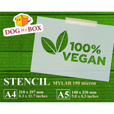 Stencil 100% Vegan -...