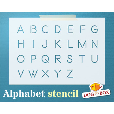 Alphabet-Schablone Nr. 1 -...