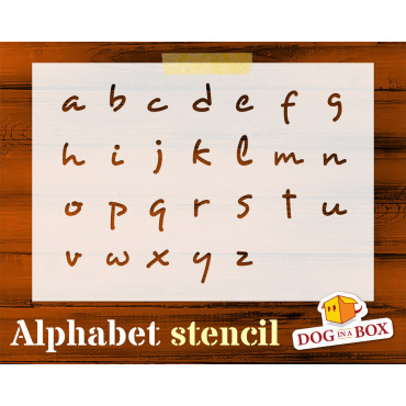 Alphabet-Schablone n.2 -...