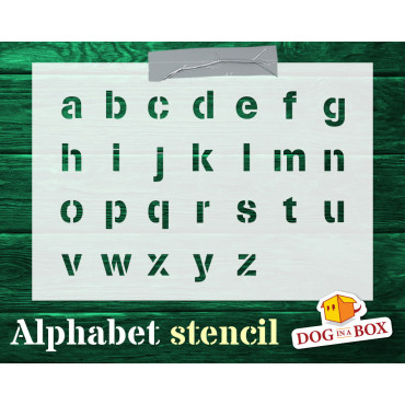 Stencil Alfabeto n.7 -...