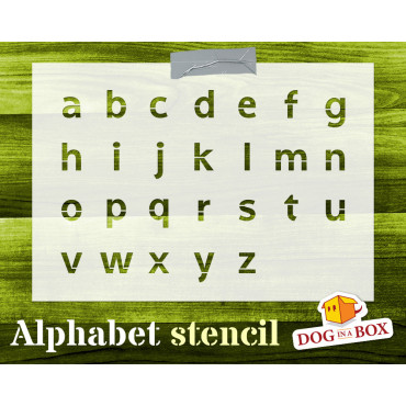 Stencil Alfabeto n.8 -...