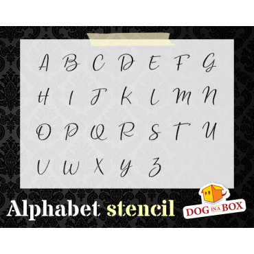 Alphabet-Schablone Nr. 10 -...