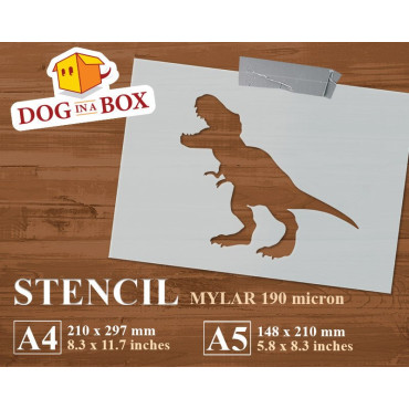 Dinosaur stencil n.1 -...