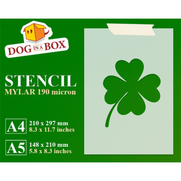 Four leaf clover - Reusable...