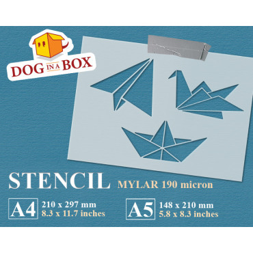 Stencil di origami -...