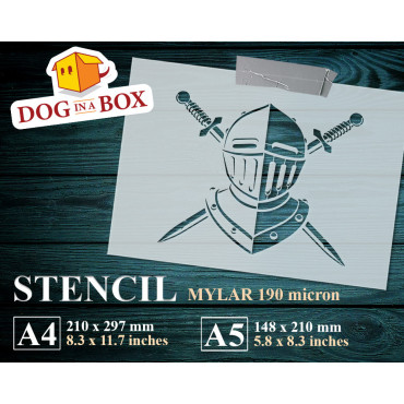 Stencil Cavaliere...