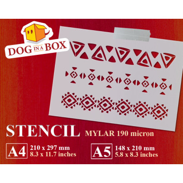 Polynesian patterns stencil...