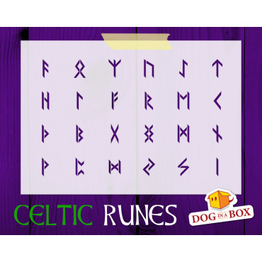 Stencil per rune n.2 -...