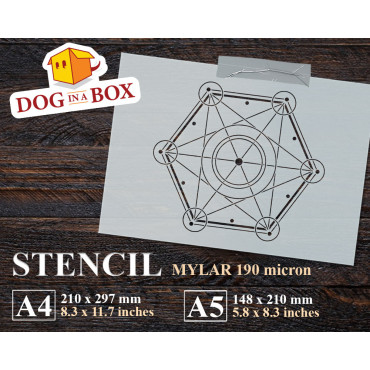 Stencil geometria sacra n....
