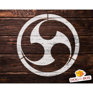 Sacred geometry stencil n.8 - Geometric reusable stencil for wood signs. Yoga and meditation stencil for walls.