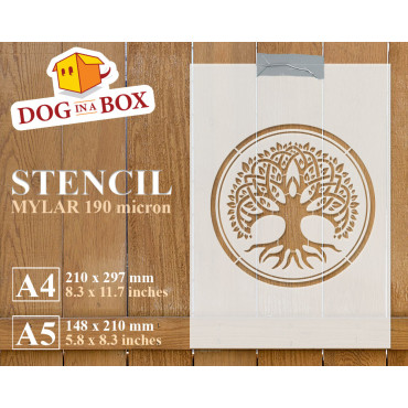 Stencil Albero della vita...