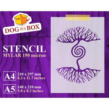 Stencil Albero della vita...