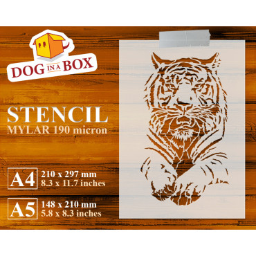 Stencil Tigre n.1 - Stencil...