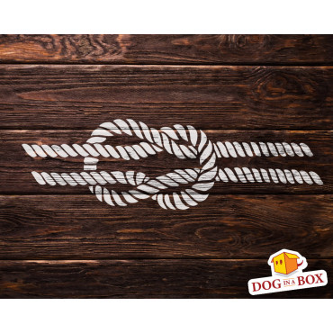 Rope Knot stencil n.1 - Nautical stencil, marine stencil