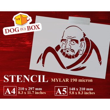 Stencil Bodhidharma - Terzo...